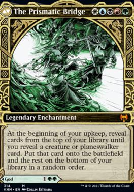 Esika, God of the Tree // The Prismatic Bridge (Showcase) [Kaldheim] [Foil]