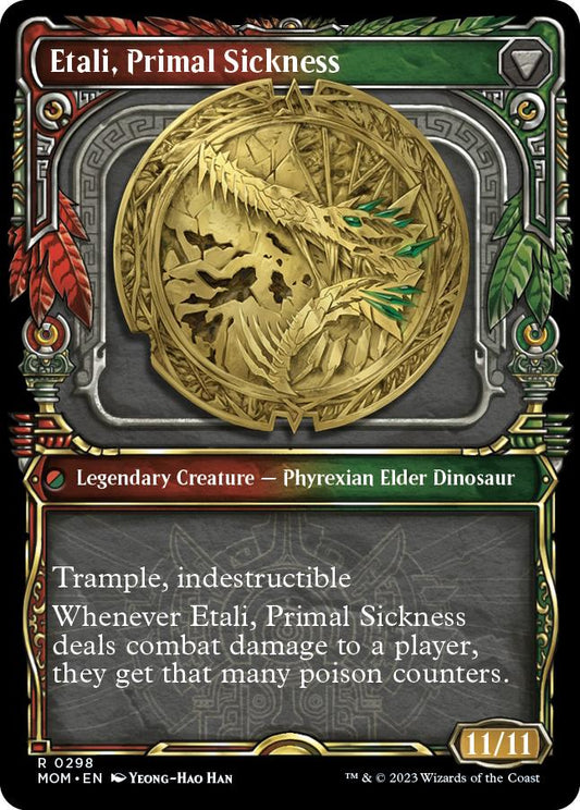 Etali, Primal Conqueror // Etali, Primal Sickness (Showcase Planar Booster Fun) [March of the Machine] [Foil]