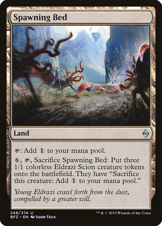 Spawning Bed [Battle for Zendikar] [Foil]