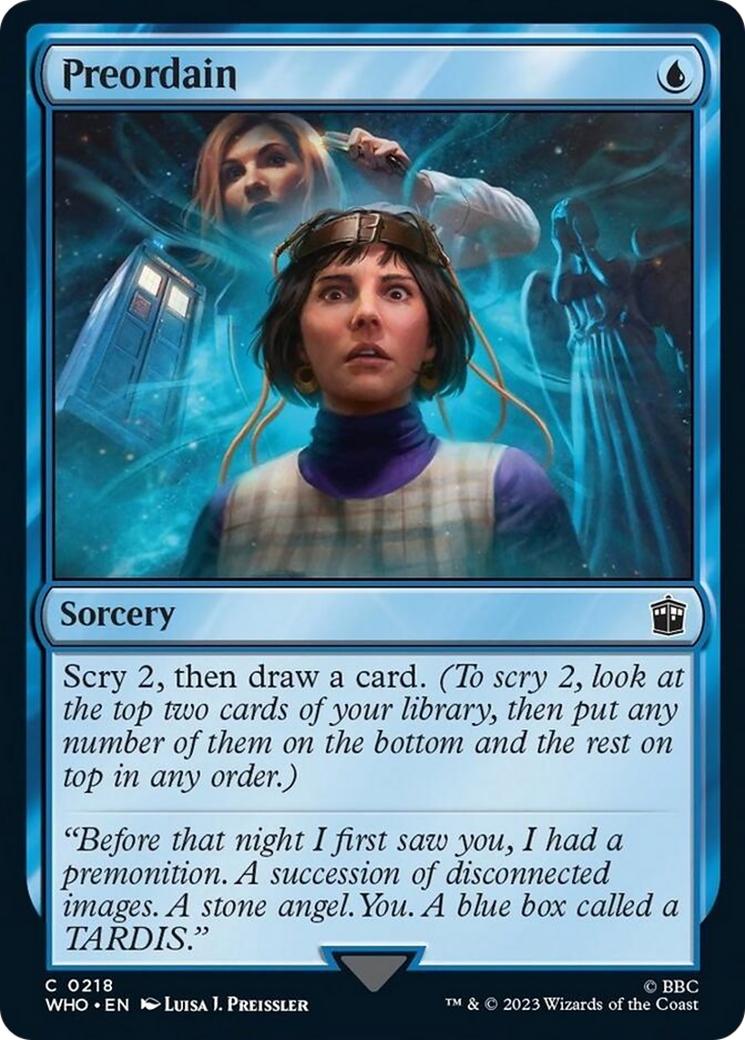 Preordain [Doctor Who] [Foil]