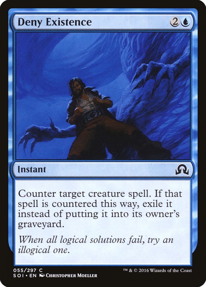 Deny Existence [Shadows over Innistrad] [Foil]