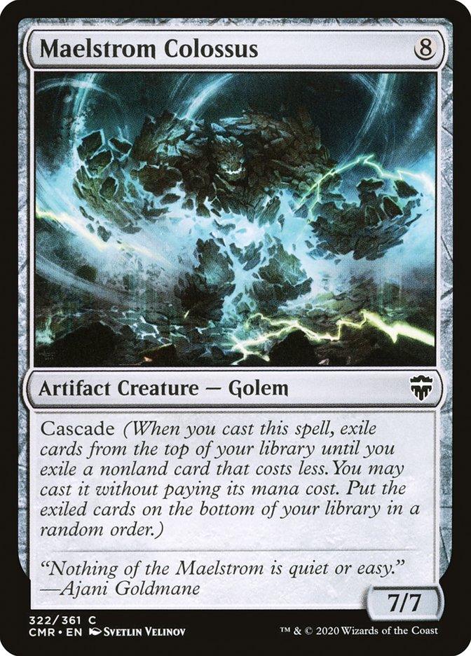 Maelstrom Colossus [Commander Legends] [Foil]