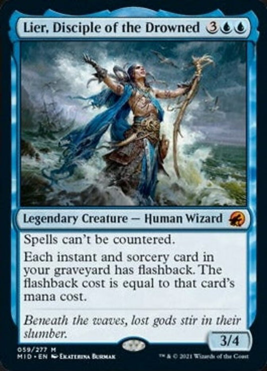 Lier, Disciple of the Drowned [Innistrad: Midnight Hunt] [Foil]