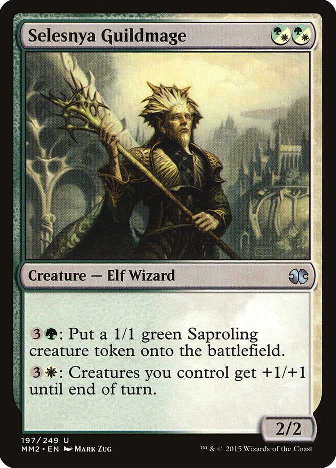 Selesnya Guildmage [Modern Masters 2015] [Foil]