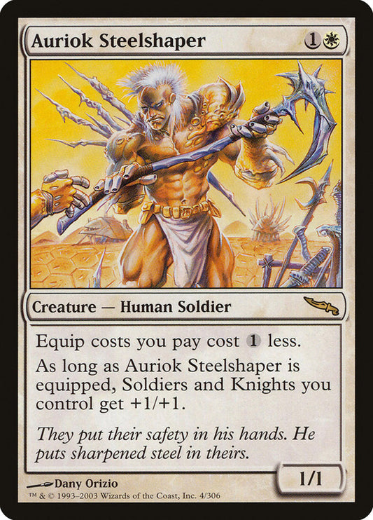 Auriok Steelshaper [Mirrodin] [Foil]