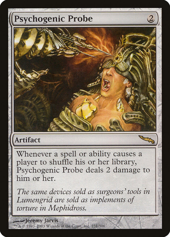 Psychogenic Probe [Mirrodin] [Foil]