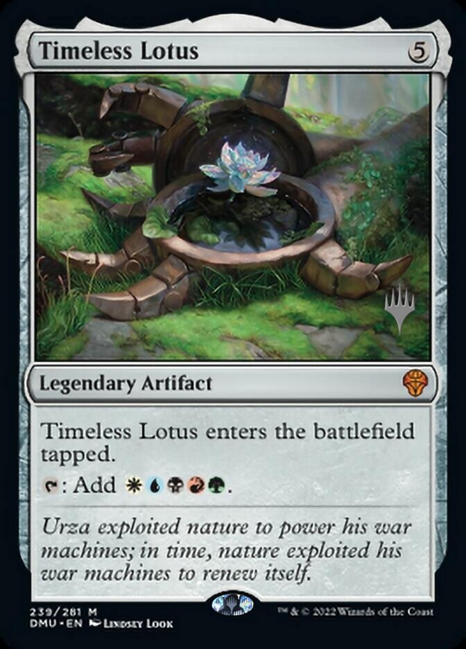 Timeless Lotus (Promo Pack) [Dominaria United Promos] [Foil]