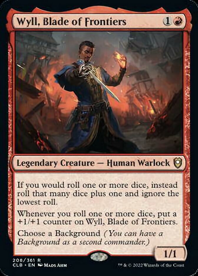 Wyll, Blade of Frontiers [Commander Legends: Battle for Baldur's Gate] [Foil]