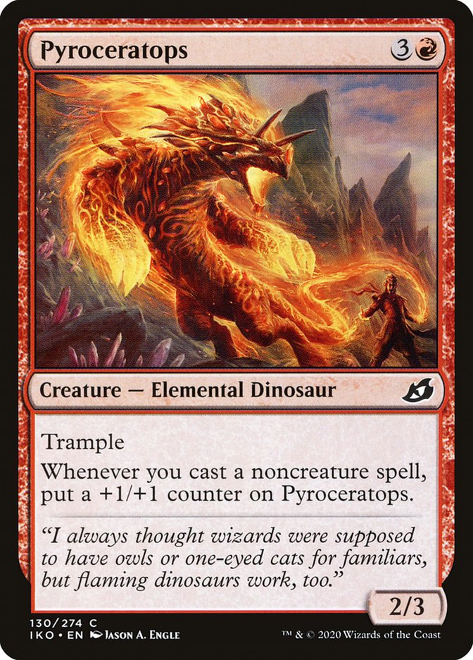 Pyroceratops [Ikoria: Lair of Behemoths] [Foil]