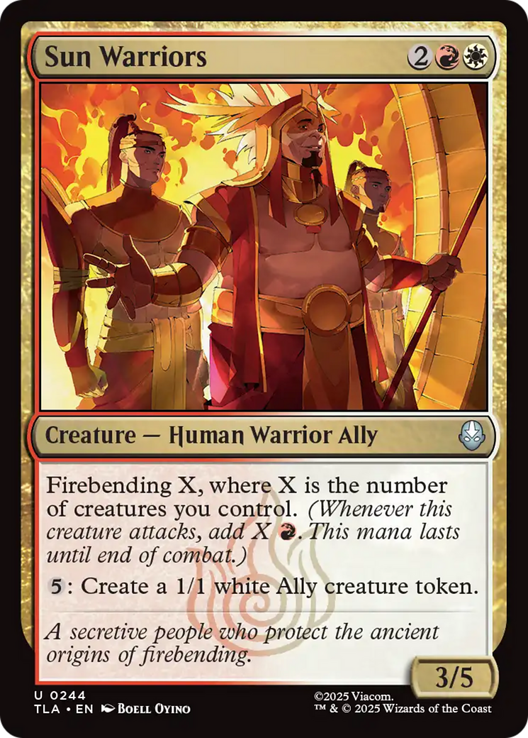 Sun warriors [Avatar: The Last Airbender] [Foil]