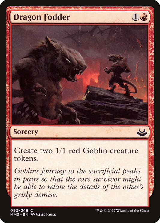 Dragon Fodder [Modern Masters 2017] [Foil]