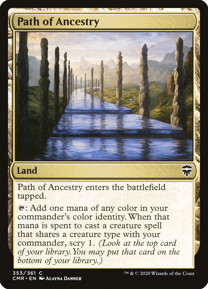 Path of Ancestry [Commander Legends] [Foil]