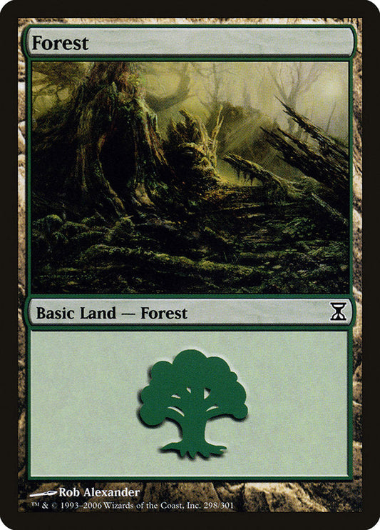 Forest (298) [Time Spiral] [Foil]
