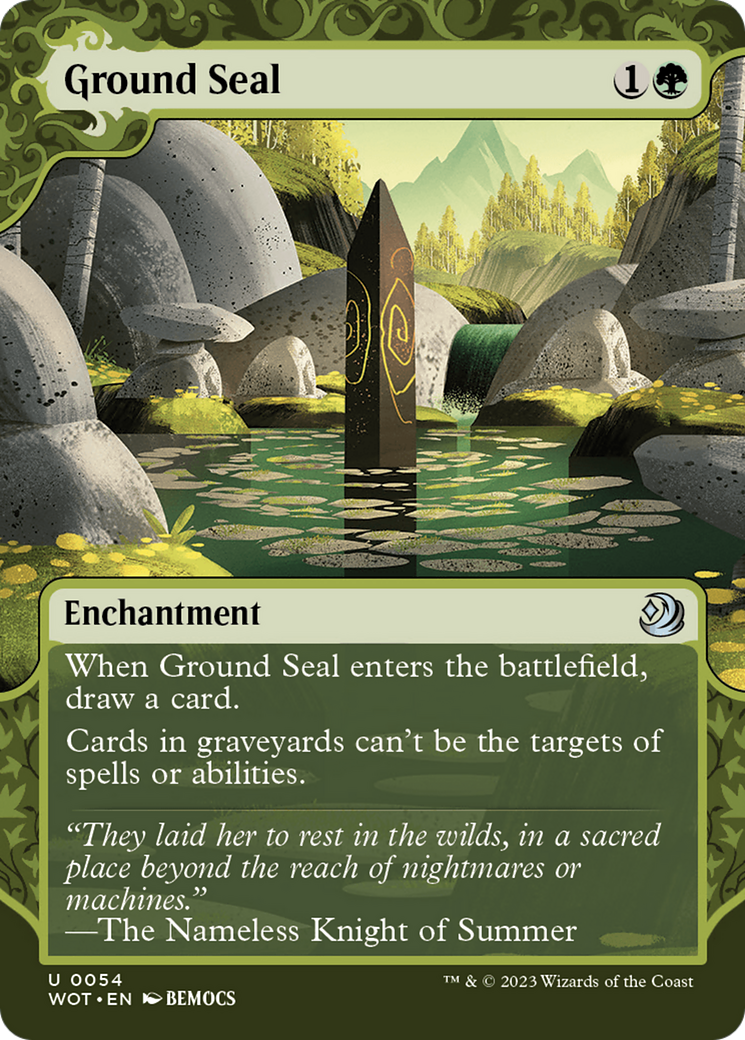 Ground Seal [Wilds of Eldraine: Enchanting Tales] [Foil]