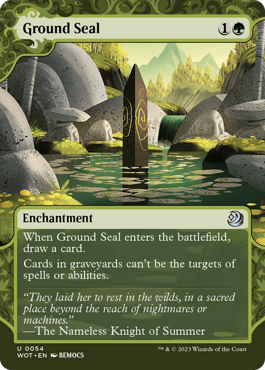Ground Seal [Wilds of Eldraine: Enchanting Tales] [Foil]