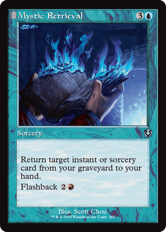 Mystic Retrieval (Retro Frame) [Innistrad Remastered] [Foil]