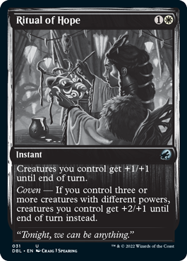 Ritual of Hope [Innistrad: Double Feature] [Foil]