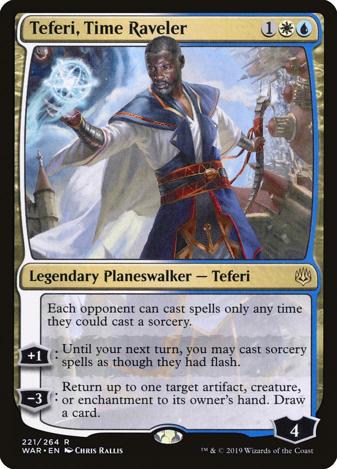 Teferi, Time Raveler [War of the Spark] [Foil]
