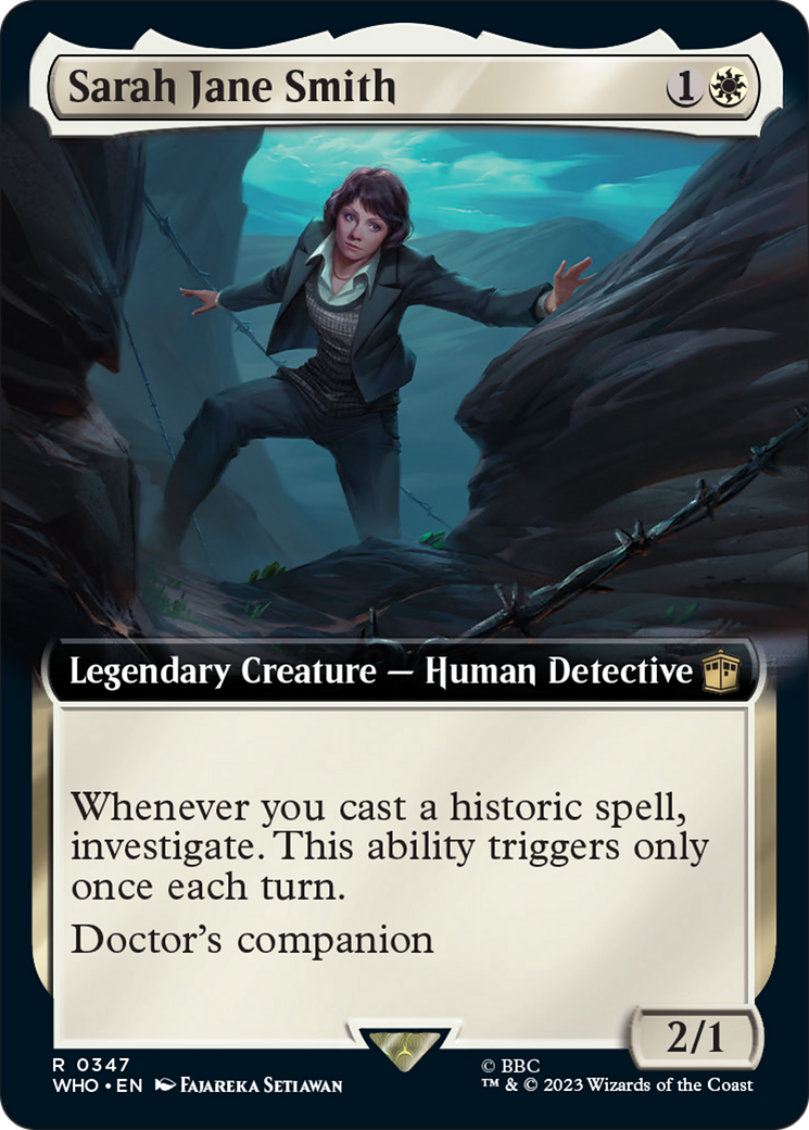 Sarah Jane Smith (Extended Art) [Doctor Who] [Foil]