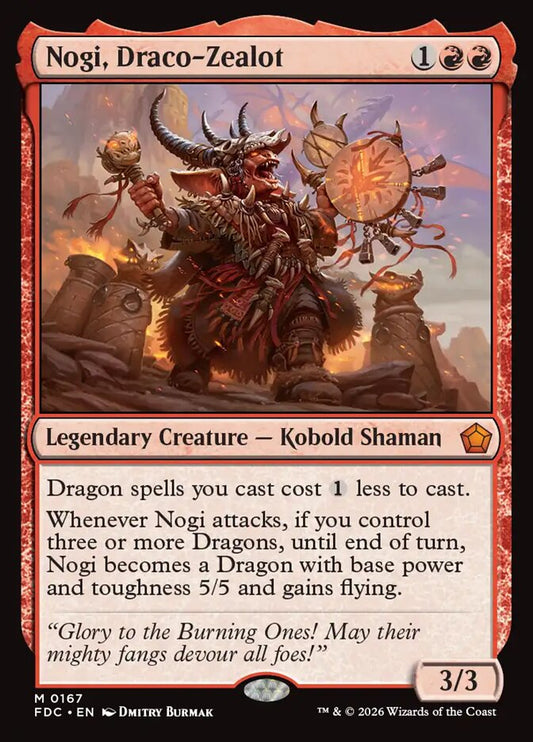 Nogi, Draco-Zealot [Foundations Commander]
