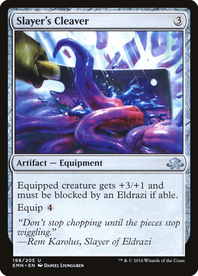 Slayer's Cleaver [Eldritch Moon] [Foil]