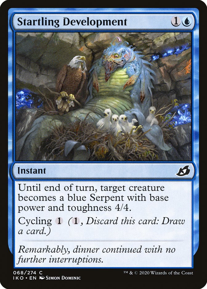 Startling Development [Ikoria: Lair of Behemoths] [Foil]