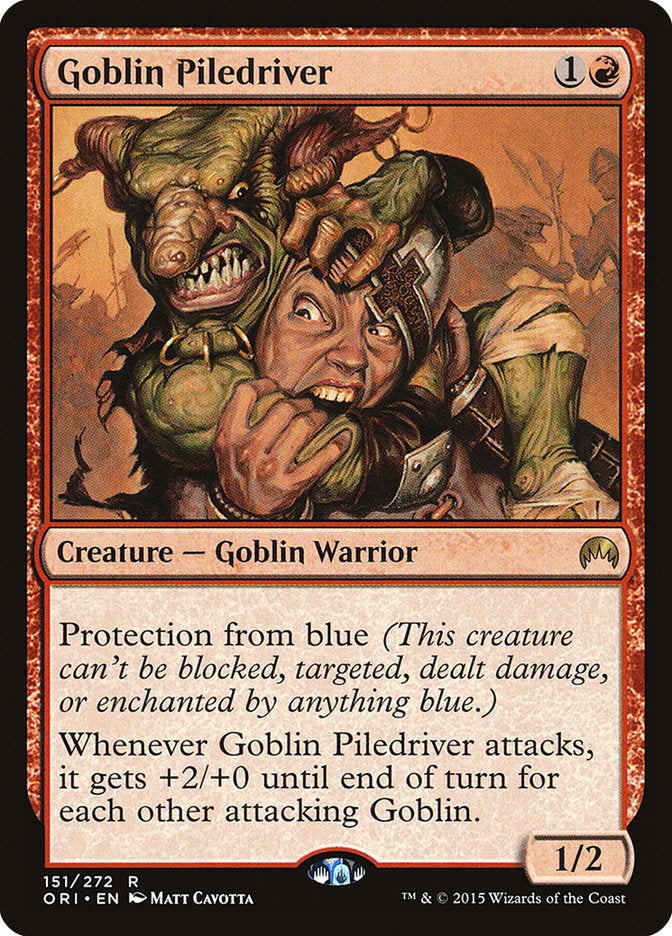 Goblin Piledriver [Magic Origins] [Foil]