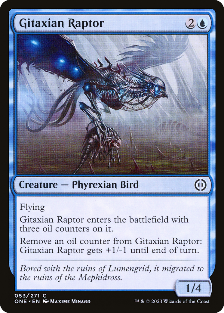 Gitaxian Raptor [Phyrexia: All Will Be One] [Foil]