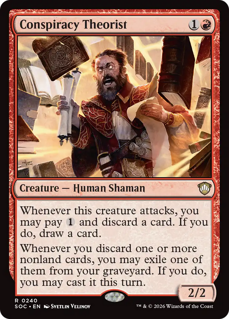 Conspiracy Theorist [Secrets of Strixhaven Commander] [Foil]