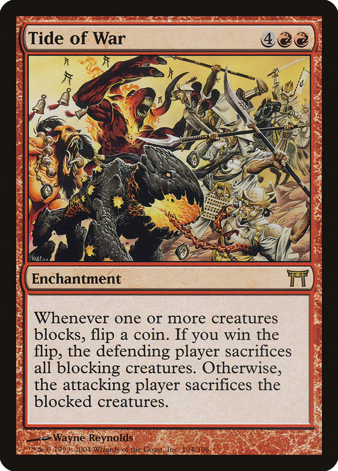 Tide of War [Champions of Kamigawa] [Foil]