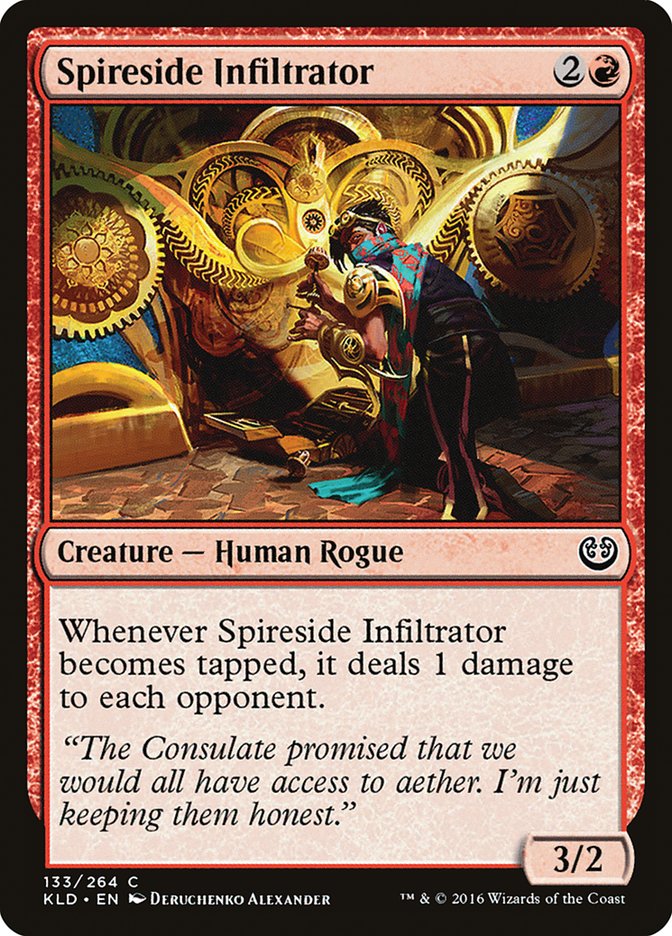Spireside Infiltrator [Kaladesh] [Foil]