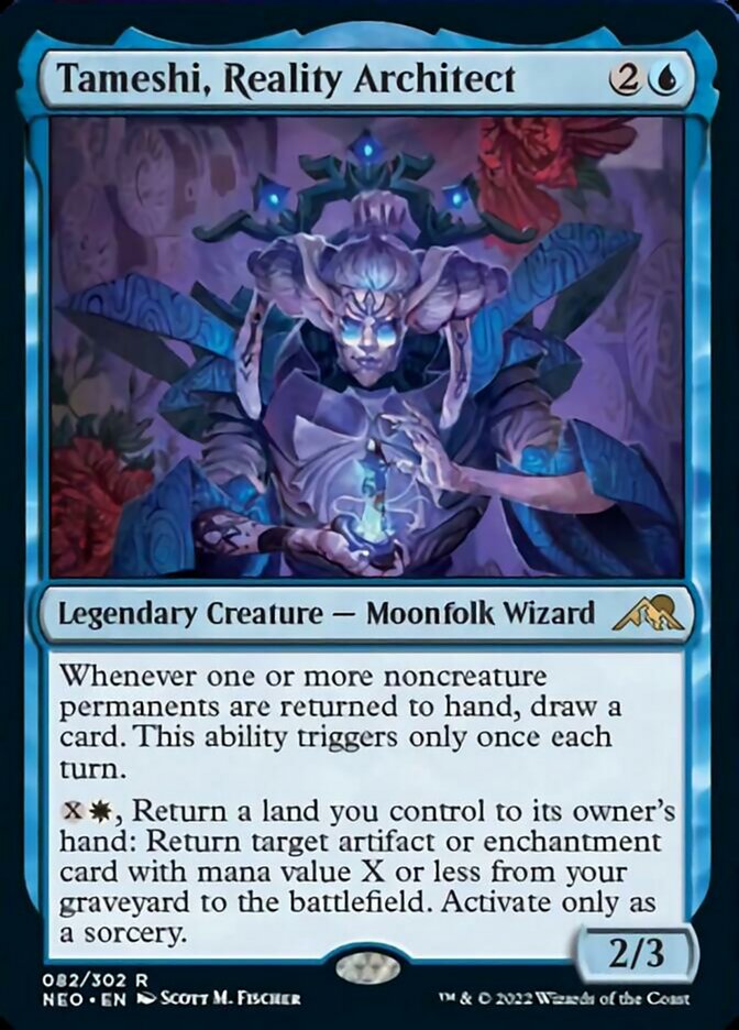 Tameshi, Reality Architect [Kamigawa: Neon Dynasty] [Foil]