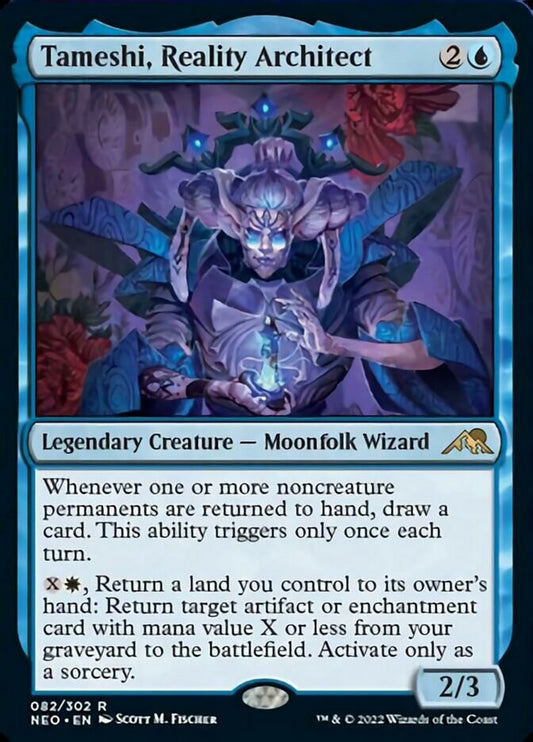 Tameshi, Reality Architect [Kamigawa: Neon Dynasty] [Foil]