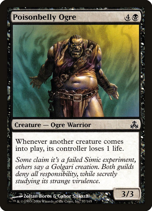 Poisonbelly Ogre [Guildpact] [Foil]
