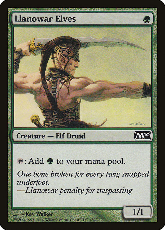 Llanowar Elves [Core Set 2010]