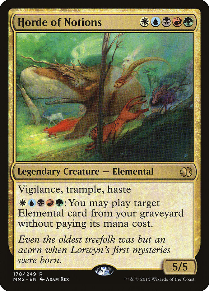 Horde of Notions [Modern Masters 2015] [Foil]
