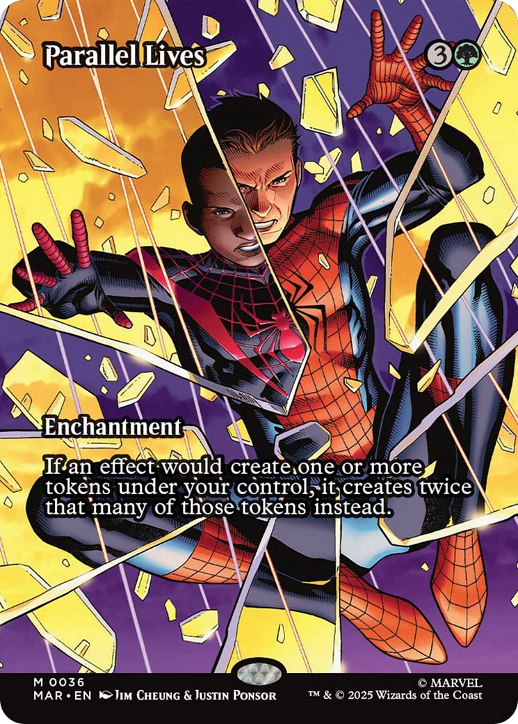 Parallel Lives (Borderless) [Marvel's Spider-Man: Eternal-Legal] [Foil]