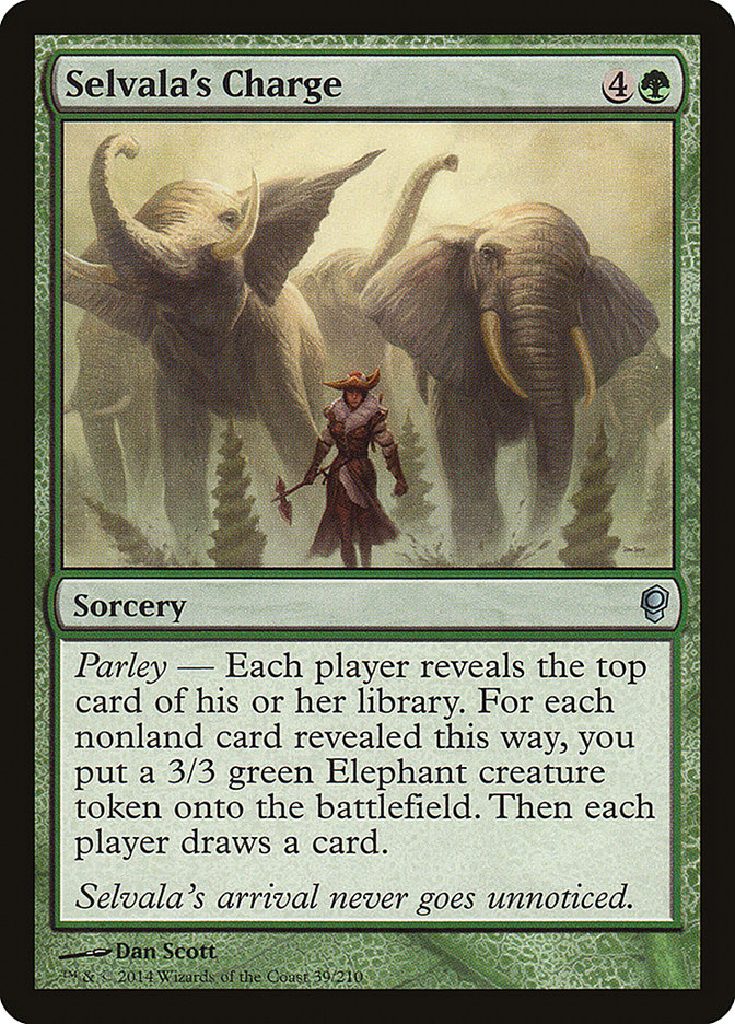 Selvala's Charge [Conspiracy] [Foil]