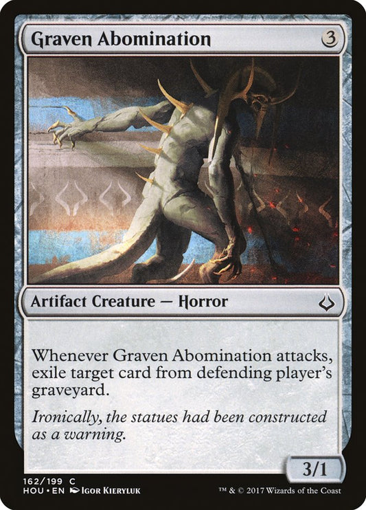 Graven Abomination [Hour of Devastation] [Foil]