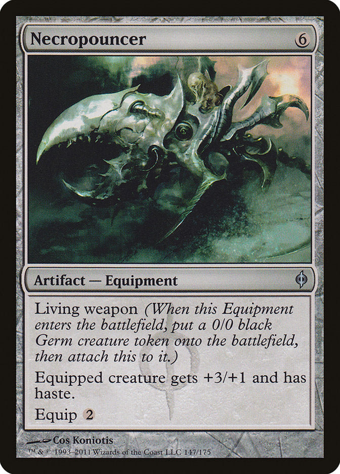 Necropouncer [New Phyrexia] [Foil]