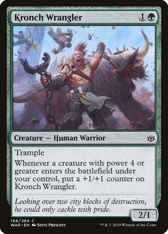 Kronch Wrangler [War of the Spark] [Foil]