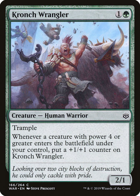 Kronch Wrangler [War of the Spark] [Foil]