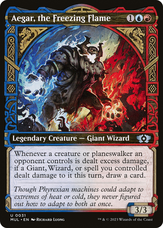 Aegar, the Freezing Flame [Multiverse Legends] [Foil]