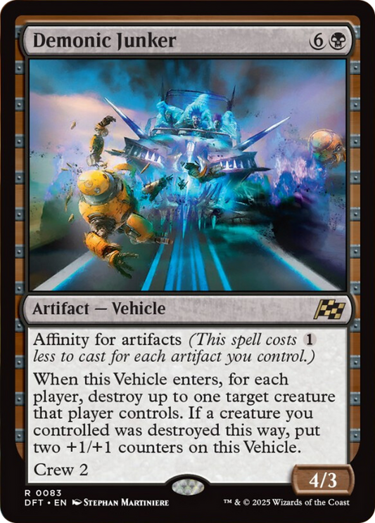 Demonic Junker [Aetherdrift] [Foil]