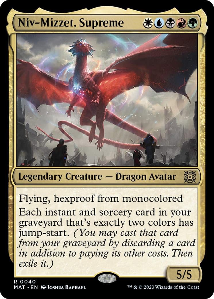 Niv-Mizzet, Supreme [March of the Machine: The Aftermath] [Foil]
