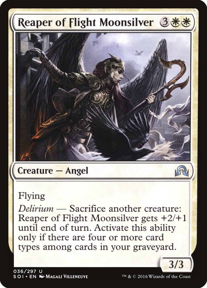 Reaper of Flight Moonsilver [Shadows over Innistrad] [Foil]