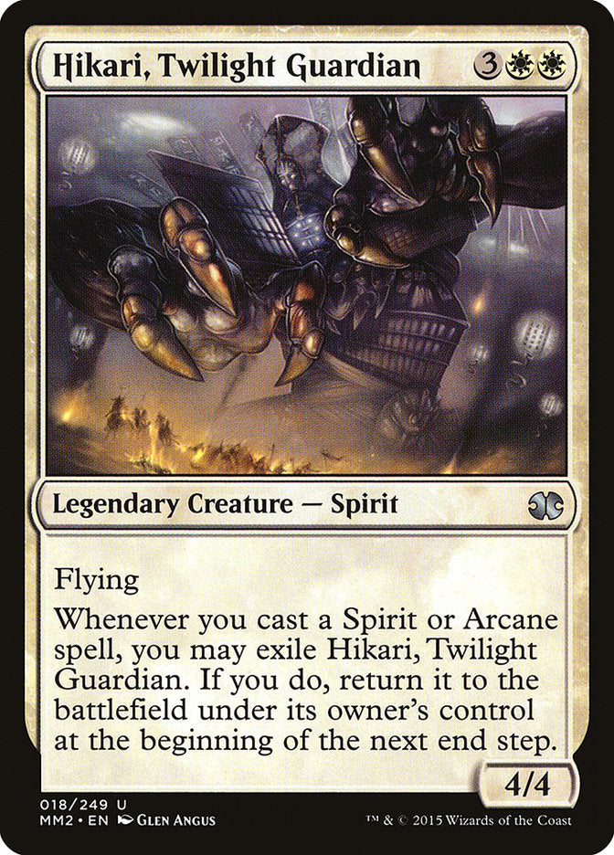 Hikari, Twilight Guardian [Modern Masters 2015] [Foil]