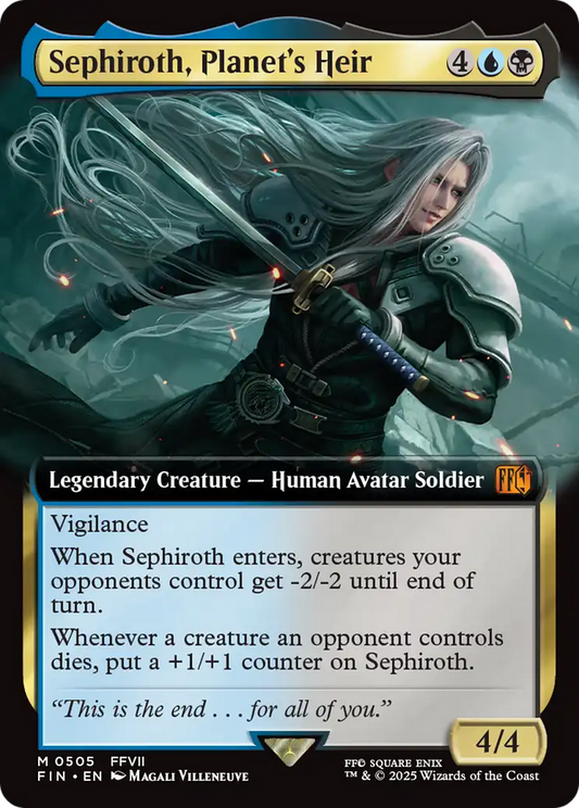 Sephiroth, Planet's Heir (Extended Art) [FINAL FANTASY] [Foil]