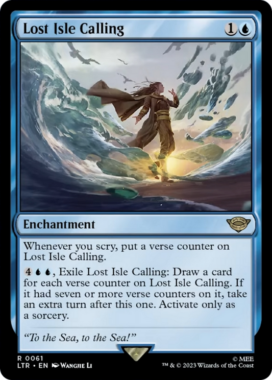 Lost Isle Calling [The Lord of the Rings: Tales of Middle-Earth] [Foil]