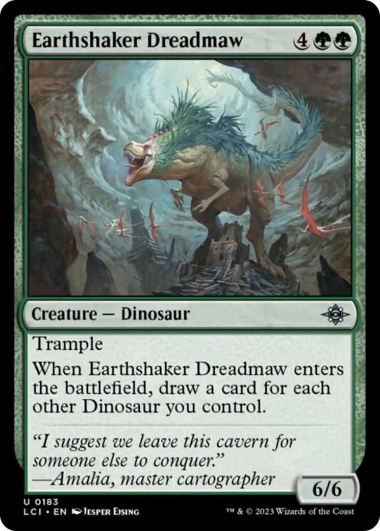 Earthshaker Dreadmaw [The Lost Caverns of Ixalan] [Foil]